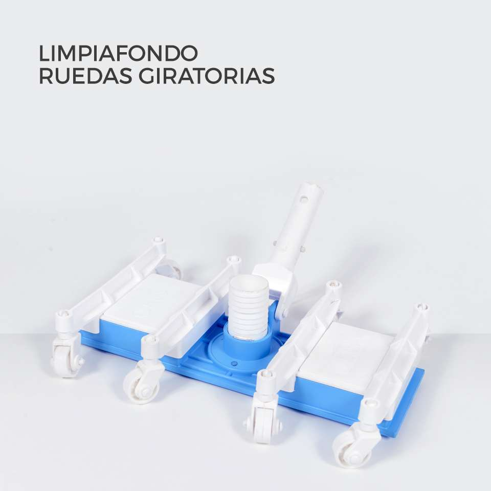 LIMPIAFONDO RUEDAS GIRATORIAS